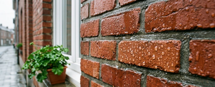 Hydrofuge de façade contre la pluie battante